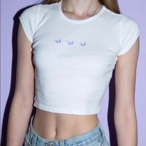 Brandy Melville Butterfly T-Shirt